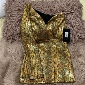 Beautiful gold dress